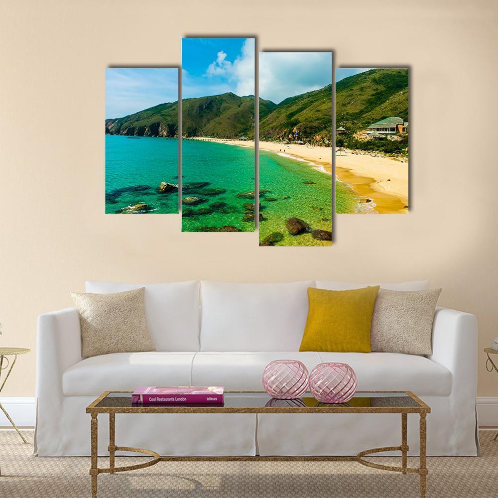 Ky Co Beach Vietnam Canvas Wall Art-4 Pop-Gallery Wrap-50" x 32"-Tiaracle