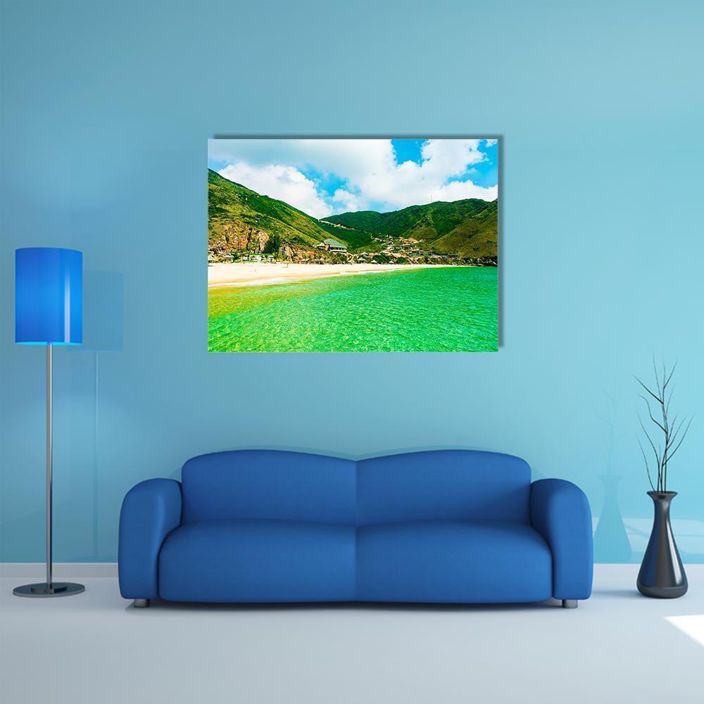 Ky Co Island Vietnam Canvas Wall Art-5 Horizontal-Gallery Wrap-22" x 12"-Tiaracle