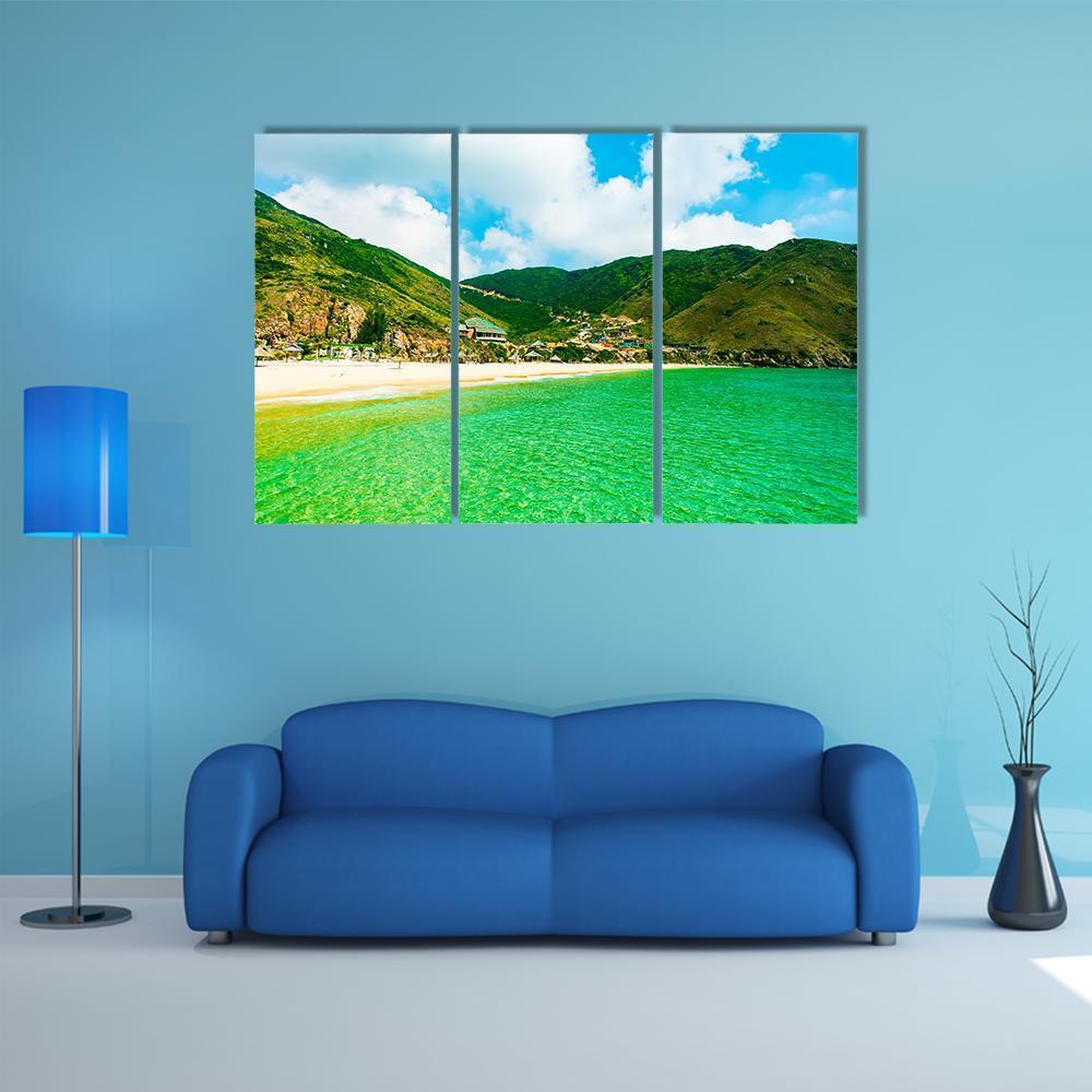 Ky Co Island Vietnam Canvas Wall Art-4 Pop-Gallery Wrap-50" x 32"-Tiaracle