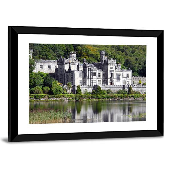 Kylemore Abbey Ireland Canvas Wall Art-5 Horizontal-Gallery Wrap-22" x 12"-Tiaracle