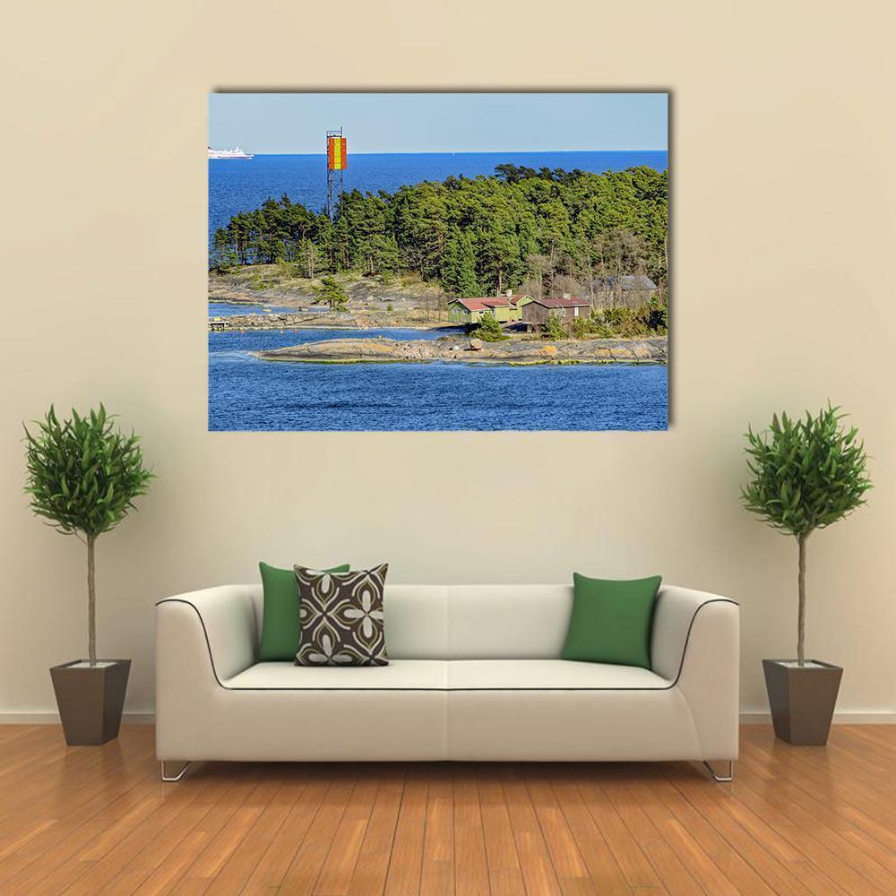 Kyto Island Finland Canvas Wall Art-1 Piece-Gallery Wrap-48" x 32"-Tiaracle