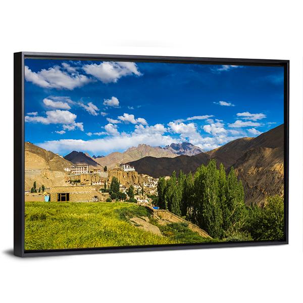 Ladakh Road Trip Canvas Wall Art-3 Horizontal-Gallery Wrap-25" x 16"-Tiaracle