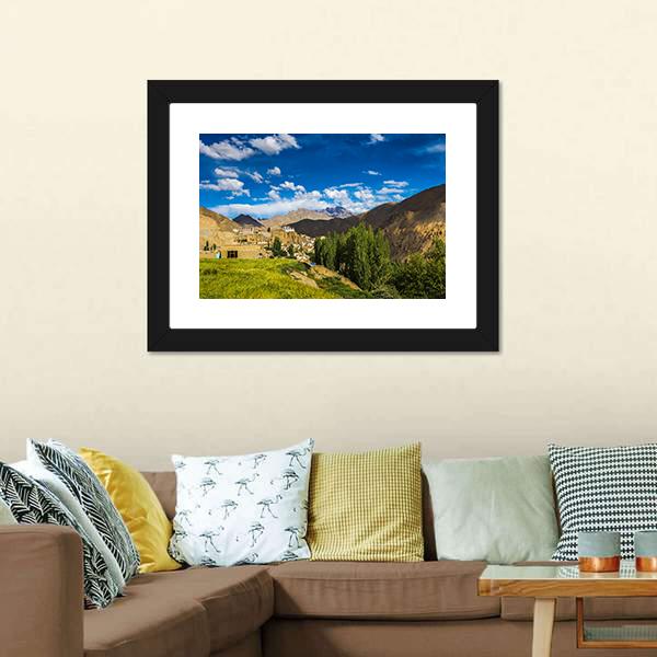 Ladakh Road Trip Canvas Wall Art-3 Horizontal-Gallery Wrap-25" x 16"-Tiaracle