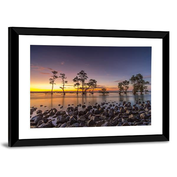 Laguna Beach Canvas Wall Art-5 Horizontal-Gallery Wrap-22" x 12"-Tiaracle