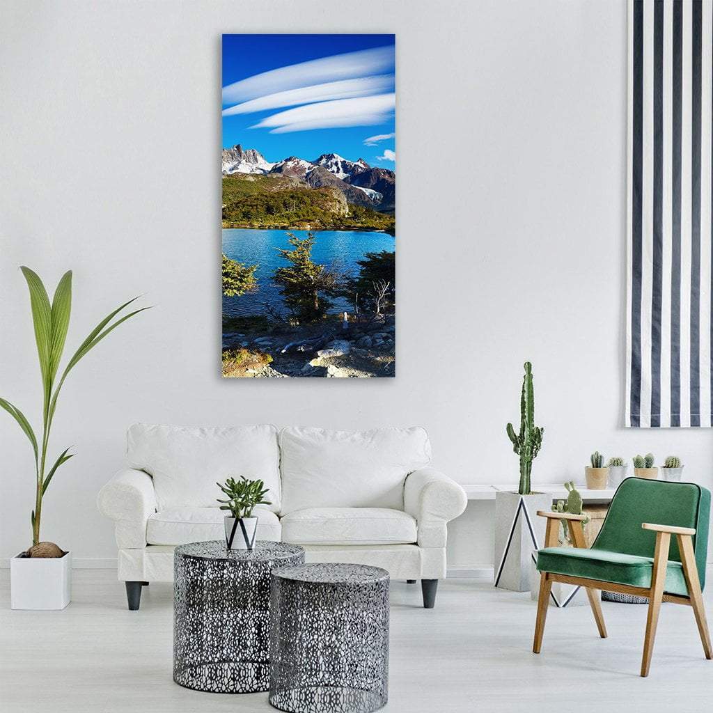 Laguna Capri Vertical Canvas Wall Art-1 Vertical-Gallery Wrap-12" x 24"-Tiaracle