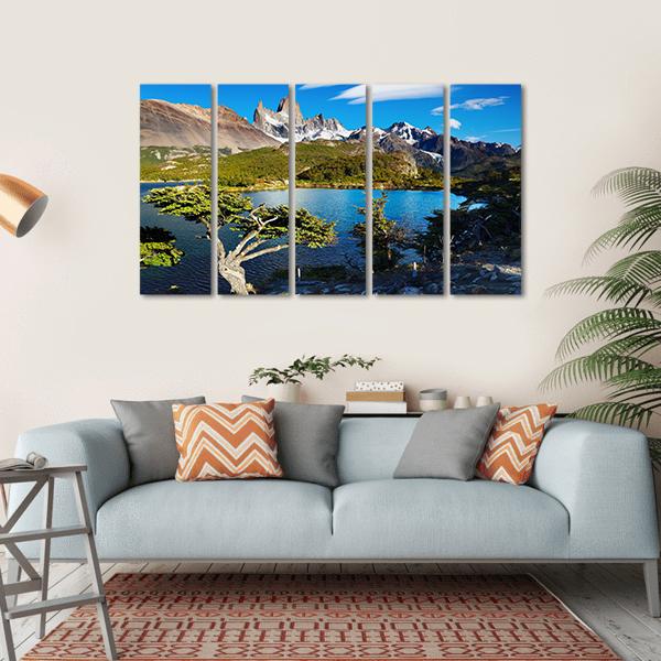 Laguna Capri Canvas Wall Art-5 Horizontal-Gallery Wrap-22" x 12"-Tiaracle