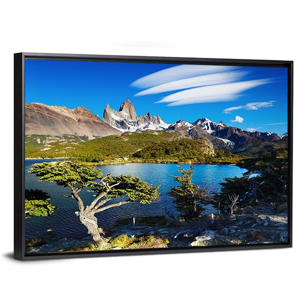 Laguna Capri Canvas Wall Art-3 Horizontal-Gallery Wrap-25" x 16"-Tiaracle