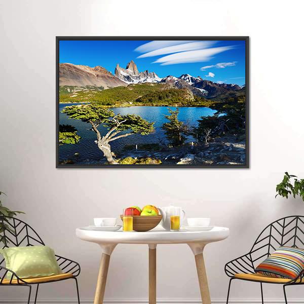 Laguna Capri Canvas Wall Art-3 Horizontal-Gallery Wrap-25" x 16"-Tiaracle