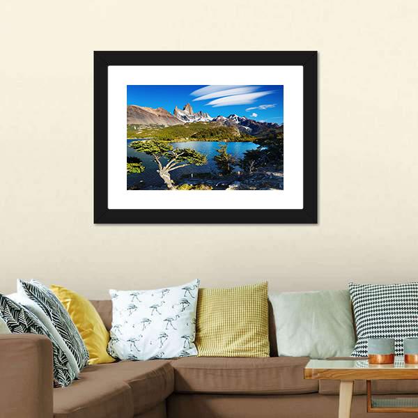 Laguna Capri Canvas Wall Art-3 Horizontal-Gallery Wrap-25" x 16"-Tiaracle