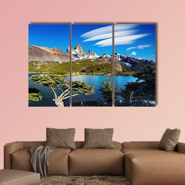 Laguna Capri Canvas Wall Art-3 Horizontal-Gallery Wrap-37" x 24"-Tiaracle