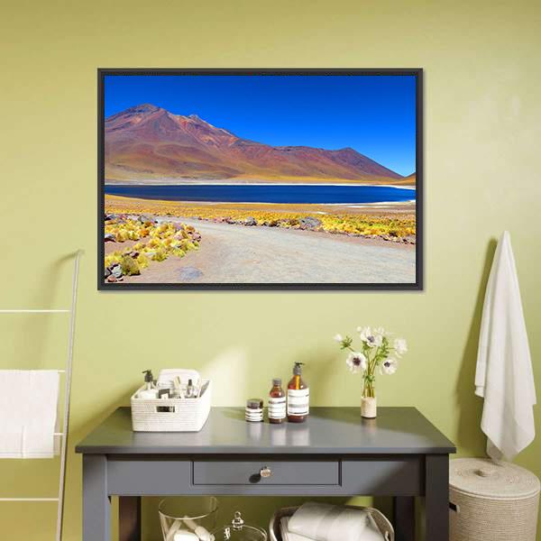 Laguna Miniques Canvas Wall Art-1 Piece-Floating Frame-24" x 16"-Tiaracle