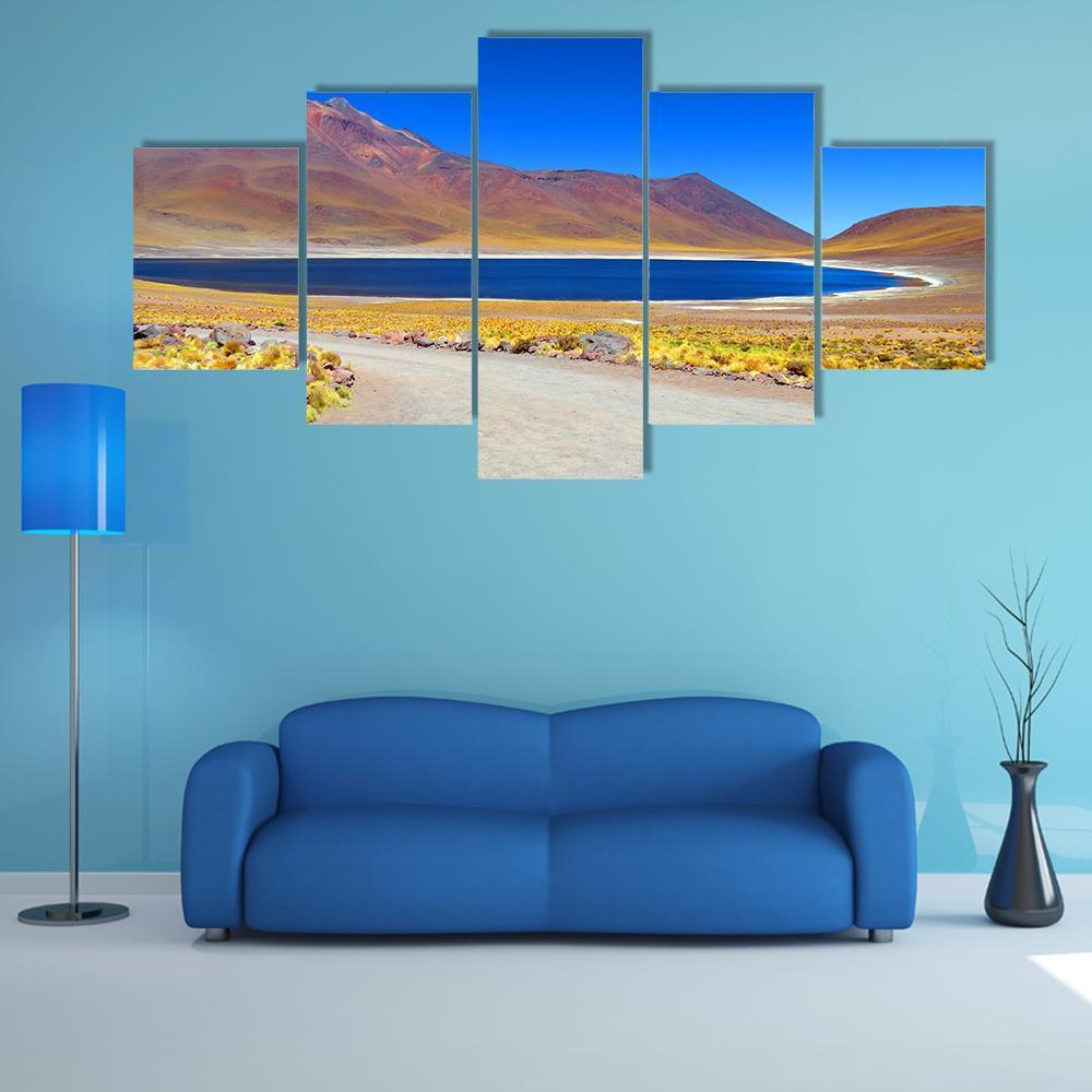 Laguna Miniques Canvas Wall Art-5 Star-Gallery Wrap-62" x 32"-Tiaracle