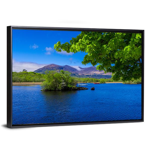 Lake At Killarney National Park Canvas Wall Art-3 Horizontal-Gallery Wrap-25" x 16"-Tiaracle