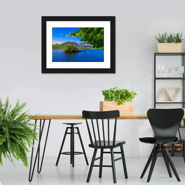 Lake At Killarney National Park Canvas Wall Art-3 Horizontal-Gallery Wrap-25" x 16"-Tiaracle