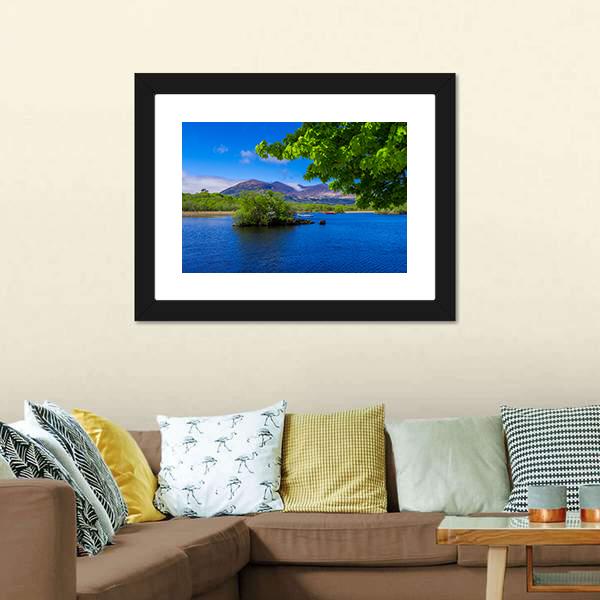 Lake At Killarney National Park Canvas Wall Art-3 Horizontal-Gallery Wrap-25" x 16"-Tiaracle