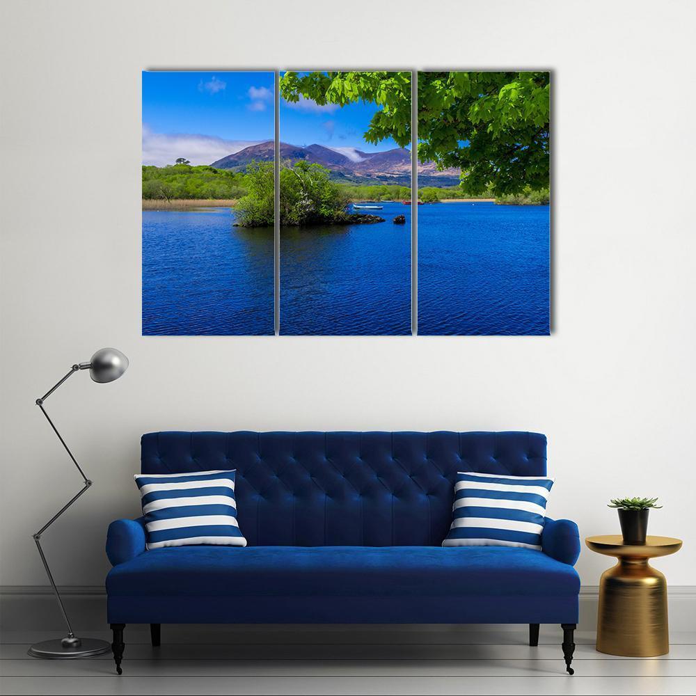 Lake At Killarney National Park Canvas Wall Art-3 Horizontal-Gallery Wrap-37" x 24"-Tiaracle