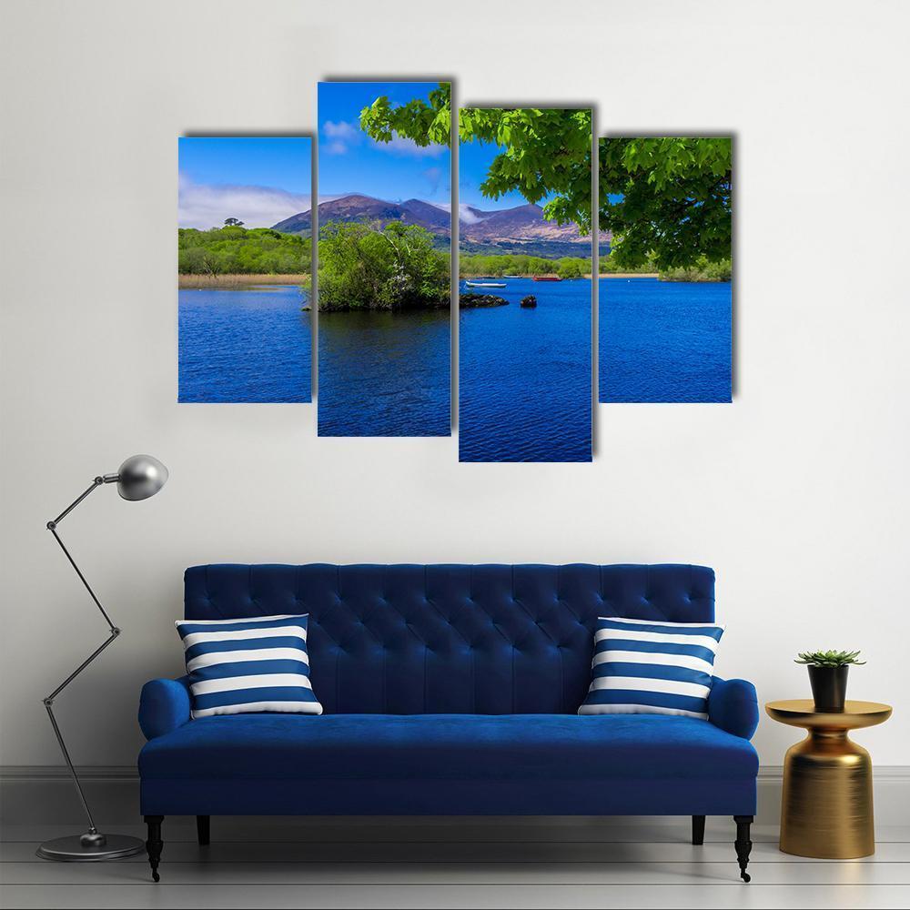 Lake At Killarney National Park Canvas Wall Art-4 Pop-Gallery Wrap-50" x 32"-Tiaracle