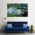 Lake At Vacha River Canvas Wall Art-3 Horizontal-Gallery Wrap-37" x 24"-Tiaracle