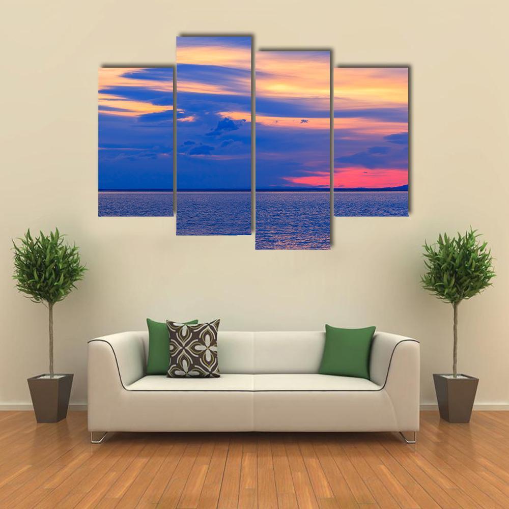 Lake Baikal Canvas Wall Art-4 Pop-Gallery Wrap-50" x 32"-Tiaracle