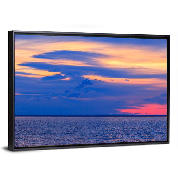 Lake Baikal Canvas Wall Art-3 Horizontal-Gallery Wrap-25" x 16"-Tiaracle