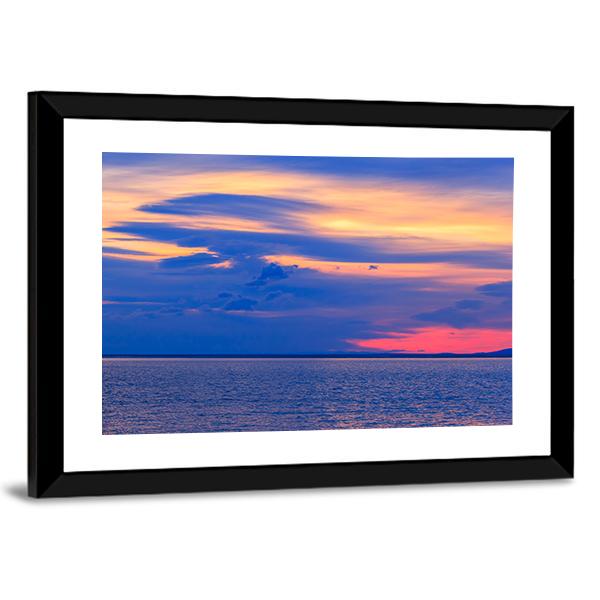 Lake Baikal Canvas Wall Art-3 Horizontal-Gallery Wrap-25" x 16"-Tiaracle