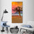Lake Brienzer At Sunset Vertical Canvas Wall Art-3 Vertical-Gallery Wrap-12" x 25"-Tiaracle