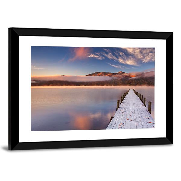 Lake Chuzenji Japan Canvas Wall Art-3 Horizontal-Gallery Wrap-25" x 16"-Tiaracle