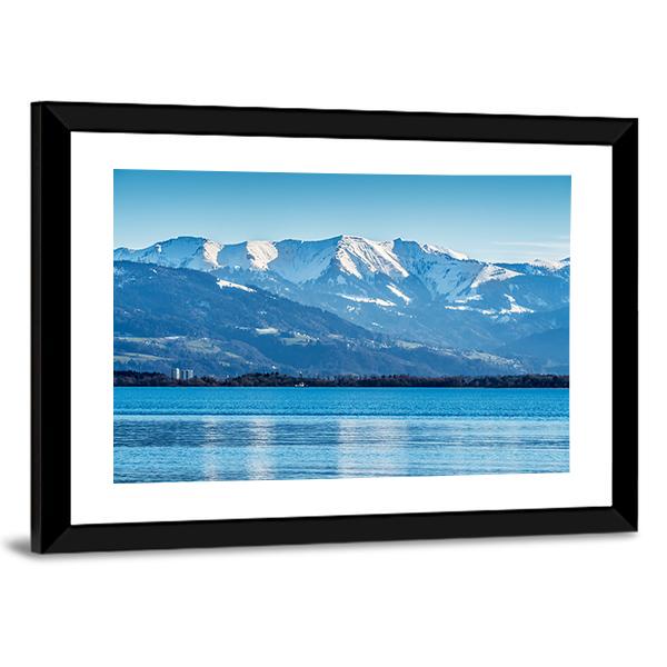 Lake Constance Bodensee Canvas Wall Art-3 Horizontal-Gallery Wrap-25" x 16"-Tiaracle
