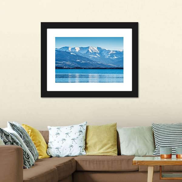 Lake Constance Bodensee Canvas Wall Art-3 Horizontal-Gallery Wrap-25" x 16"-Tiaracle
