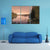 Lake During Sunrise Canvas Wall Art-4 Pop-Gallery Wrap-50" x 32"-Tiaracle