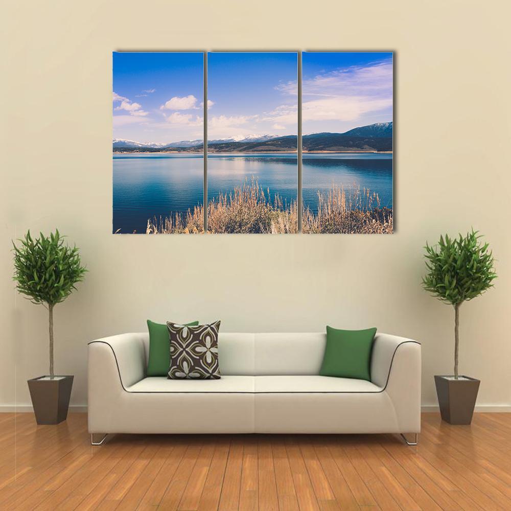 Lake Granby Canvas Wall Art-3 Horizontal-Gallery Wrap-37" x 24"-Tiaracle