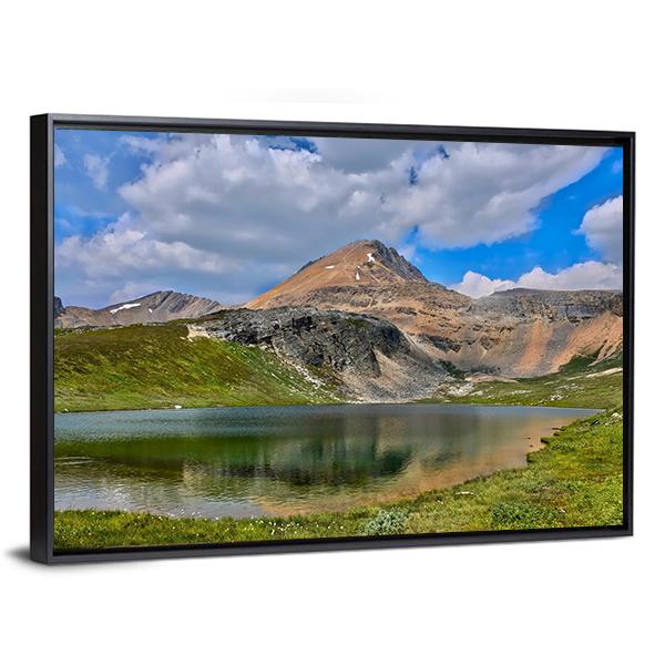 Lake Helen Canada Canvas Wall Art-3 Horizontal-Gallery Wrap-25" x 16"-Tiaracle