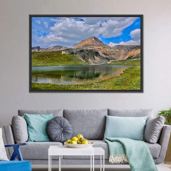 Lake Helen Canada Canvas Wall Art-3 Horizontal-Gallery Wrap-25" x 16"-Tiaracle