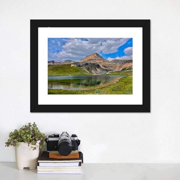 Lake Helen Canada Canvas Wall Art-1 Piece-Framed Print-20" x 16"-Tiaracle