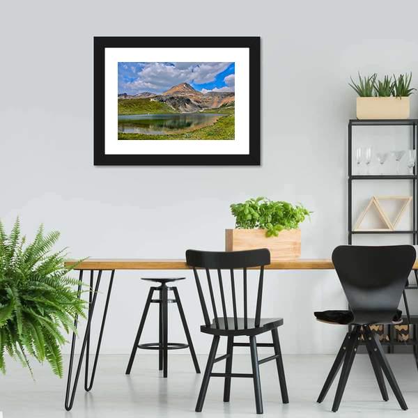 Lake Helen Canada Canvas Wall Art-5 Horizontal-Gallery Wrap-22" x 12"-Tiaracle