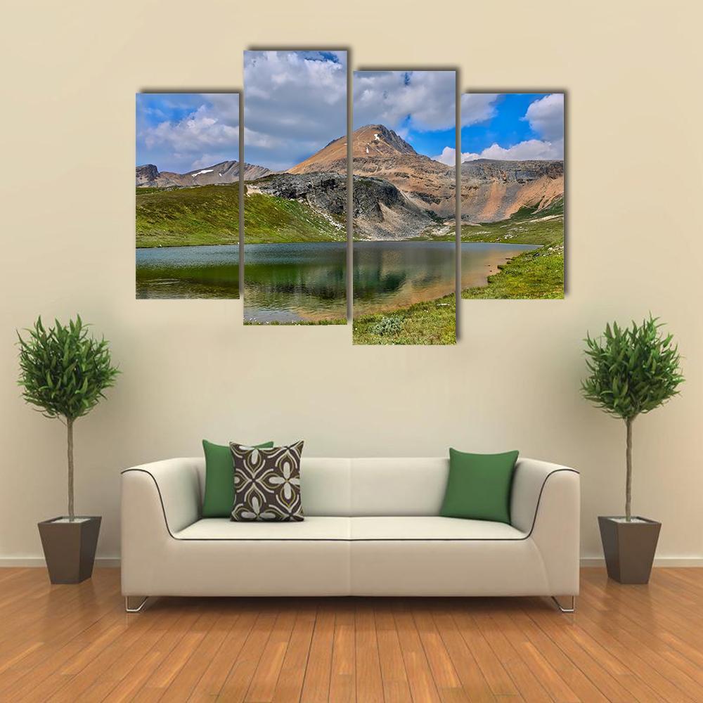 Lake Helen Canada Canvas Wall Art-4 Pop-Gallery Wrap-50" x 32"-Tiaracle