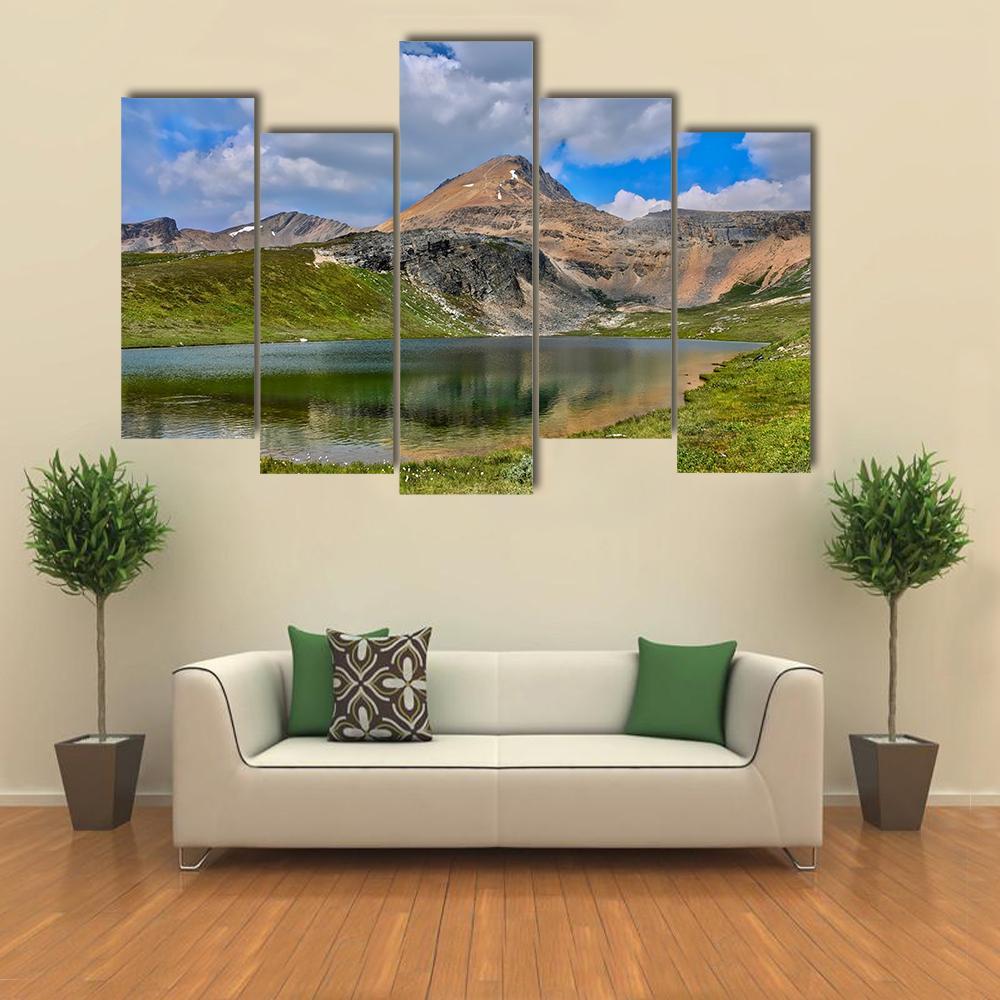 Lake Helen Canada Canvas Wall Art-5 Pop-Gallery Wrap-47" x 32"-Tiaracle