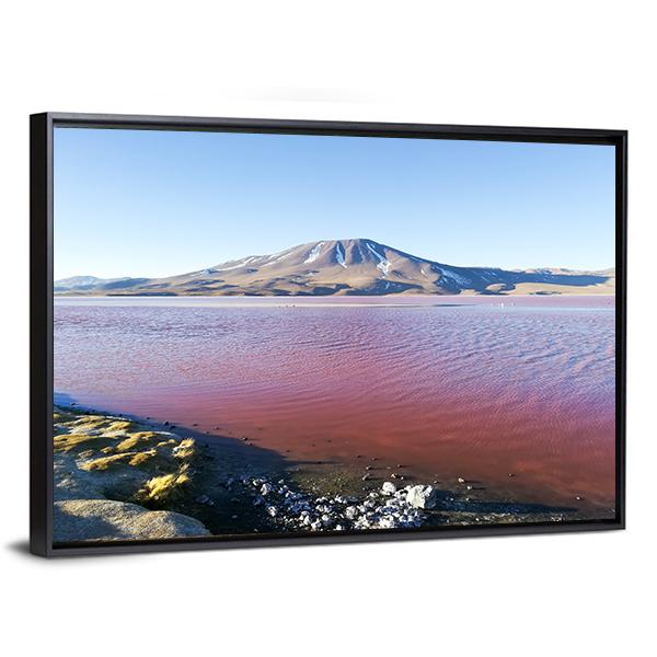 Lake In Bolivia Canvas Wall Art-5 Horizontal-Gallery Wrap-22" x 12"-Tiaracle