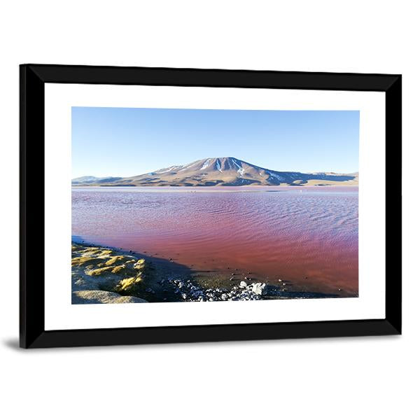 Lake In Bolivia Canvas Wall Art-5 Horizontal-Gallery Wrap-22" x 12"-Tiaracle
