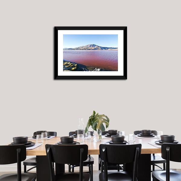 Lake In Bolivia Canvas Wall Art-5 Horizontal-Gallery Wrap-22" x 12"-Tiaracle