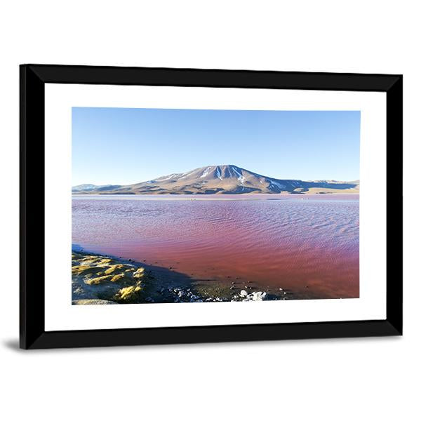 Lake In Bolivia Canvas Wall Art-3 Horizontal-Gallery Wrap-25" x 16"-Tiaracle