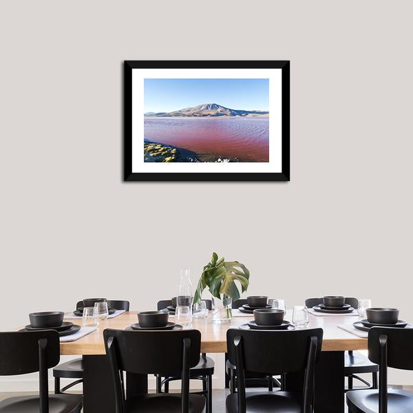 Lake In Bolivia Canvas Wall Art-3 Horizontal-Gallery Wrap-25" x 16"-Tiaracle