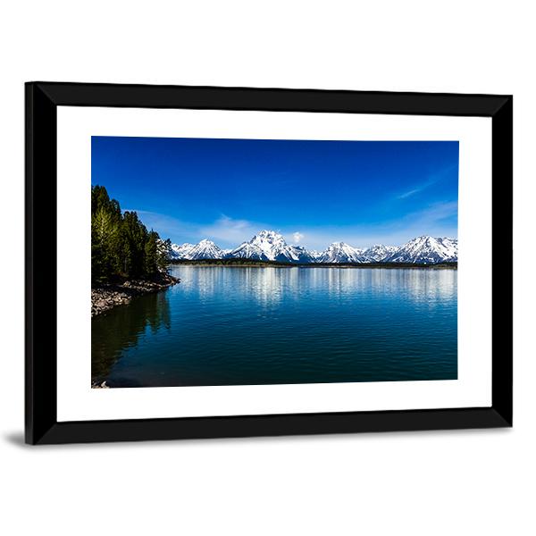 Lake Jackson Canvas Wall Art-3 Horizontal-Gallery Wrap-25" x 16"-Tiaracle