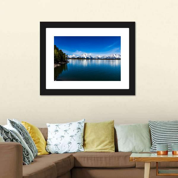 Lake Jackson Canvas Wall Art-3 Horizontal-Gallery Wrap-25" x 16"-Tiaracle