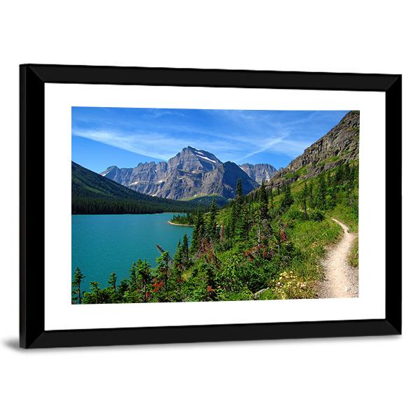Lake Josephine Canvas Wall Art-3 Horizontal-Gallery Wrap-25" x 16"-Tiaracle
