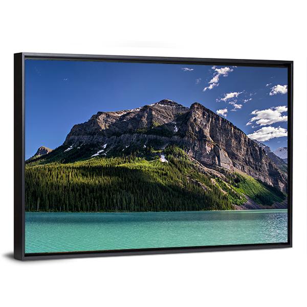 Lake Louise Alberta Canvas Wall Art-3 Horizontal-Gallery Wrap-25" x 16"-Tiaracle