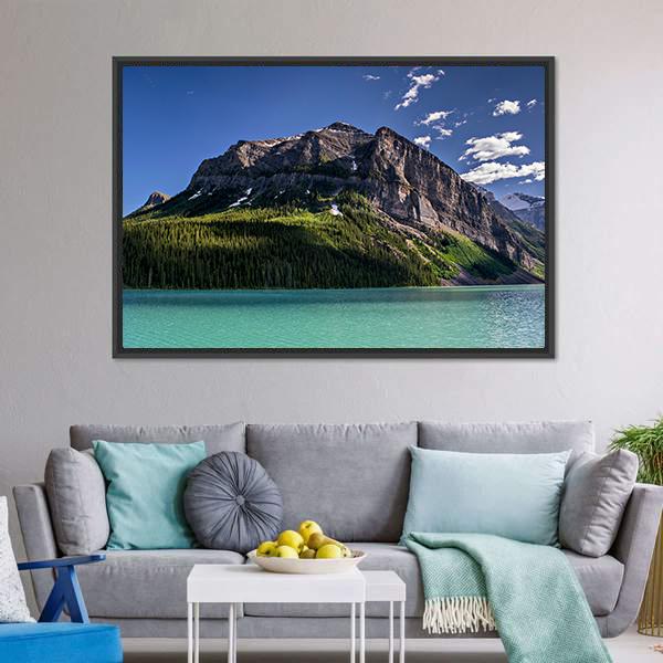 Lake Louise Alberta Canvas Wall Art-3 Horizontal-Gallery Wrap-25" x 16"-Tiaracle