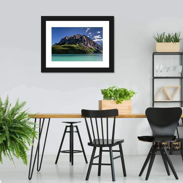 Lake Louise Alberta Canvas Wall Art-3 Horizontal-Gallery Wrap-25" x 16"-Tiaracle