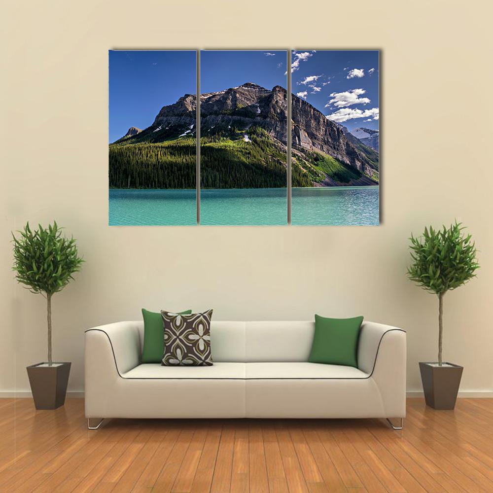 Lake Louise Alberta Canvas Wall Art-3 Horizontal-Gallery Wrap-37" x 24"-Tiaracle