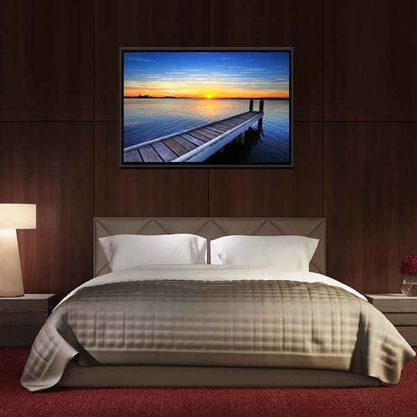 Lake Macquarie Canvas Wall Art-5 Horizontal-Gallery Wrap-22" x 12"-Tiaracle